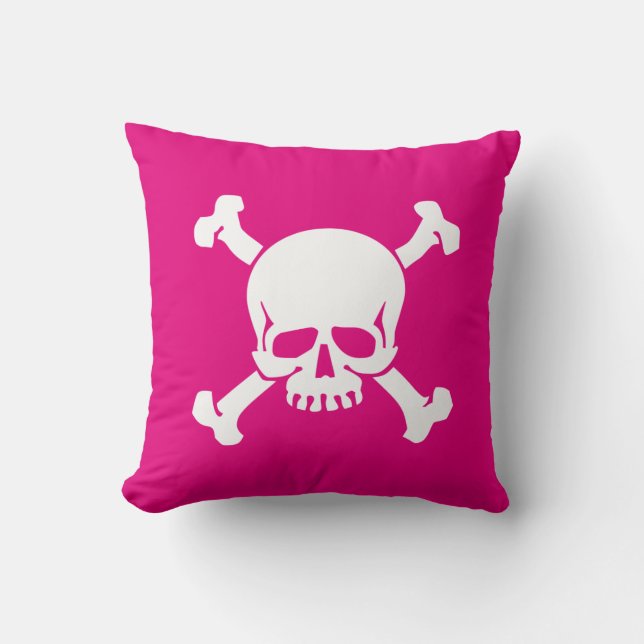 Coussin Drapeau pirate (Recto)
