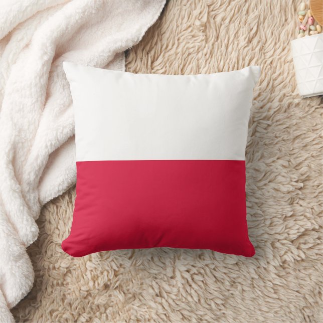 Coussin Drapeau Pologne (Couverture)