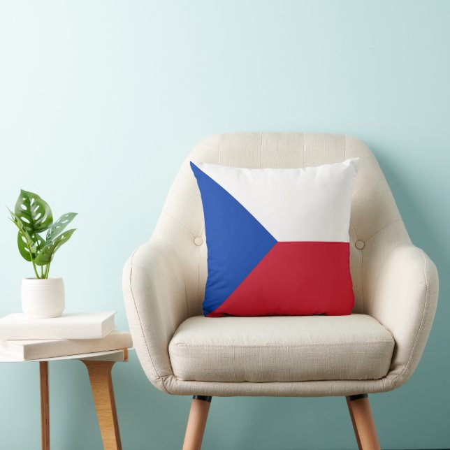 Coussin Drapeau République tchèque (Chaise)