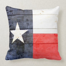 Drapeau rustique du Texas 