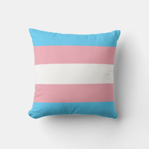 Coussin Drapeau transgenre trans pride symbole LGBT homo g