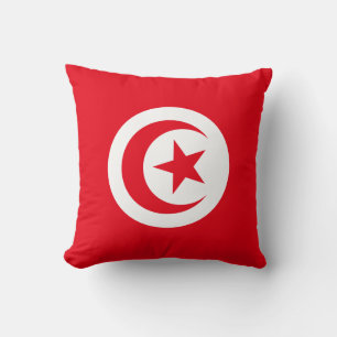 Coussin Drapeau tunisien
