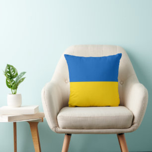Coussin Drapeau ukrainien