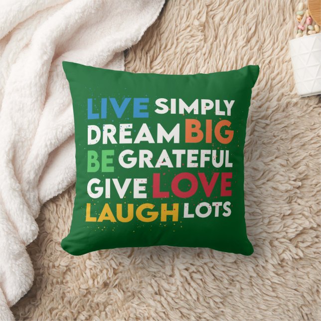 Coussin Dream Big (Couverture)