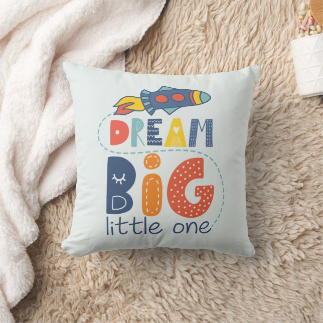 Coussin Dream Big Little One Rocket (Couverture)