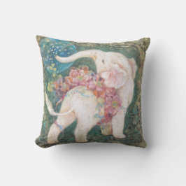 Coussin "Dreaming Elephant" A Symbol of Hope 