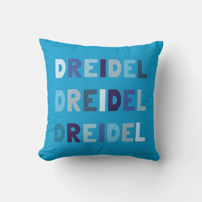 Coussin Dreidel Dreidel Dreidel (Recto)