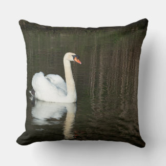 Coussin Drifting Swan