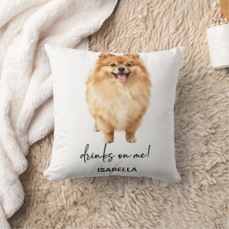 Coussin « Drinks On Me »