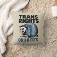 Droits des trans ou je mord Gay Drôle Fierté LGBTQ