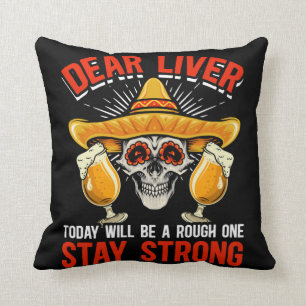 Coussin Drôle Cinco De Mayo Bière Joke Alcool Amusement