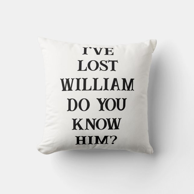 Coussin Drôle Comic Livre Personnalisé Lost Golf Balls (Recto)