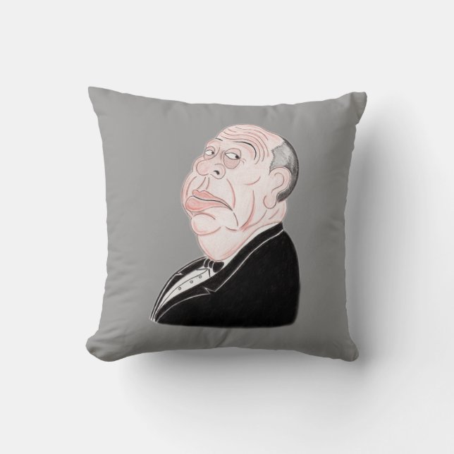 Coussin drôle des années 60 de films de thriller (Recto)