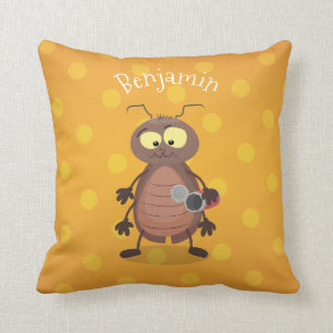 Coussin Drôle drôle de personnage de dessin animé de cafar