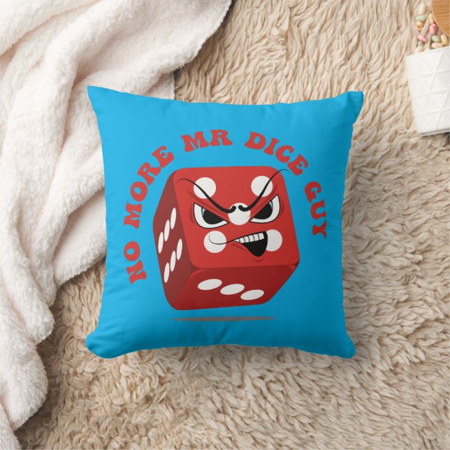 Coussin Drôle Jeux de hasard Craps Dice Plaisanter (Couverture)