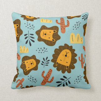 Coussin Drôle Lion Cushion