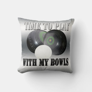 Coussin Drôle Pelouse Bowles Temps De Jouer,