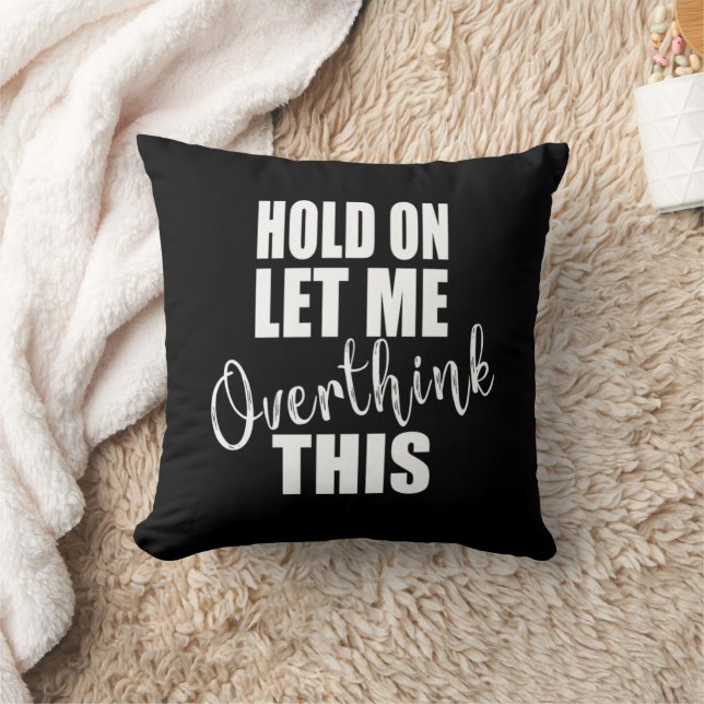 Coussin Drôle sarcastique dit citations célèbres (Couverture)