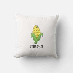 Coussin Drôle Uni Maïs Licorne Amateurs De Maïs Agriculteu