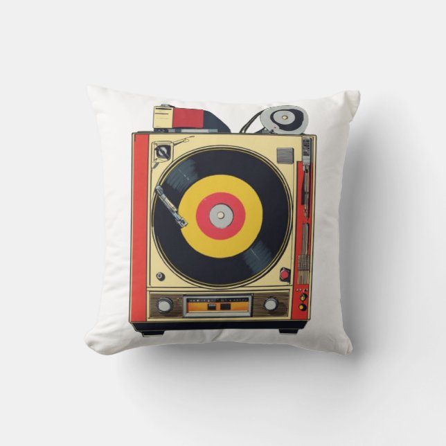 Coussin Drop the Beat DJ (Recto)