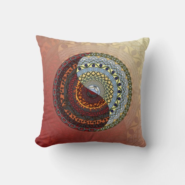 Coussin du ciel et de l'enfer (Recto)