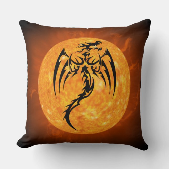 coussin du dragon de feu (Recto)