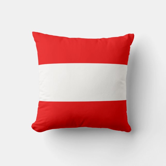 Coussin du drapeau autrichien x (Recto)
