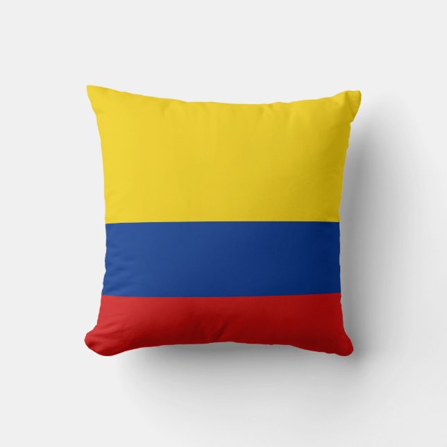 Coussin du drapeau colombien (Recto)