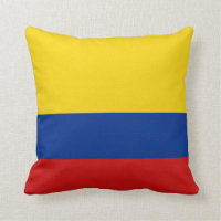 Coussin du drapeau colombien