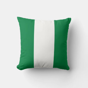 Coussin du drapeau du Nigeria