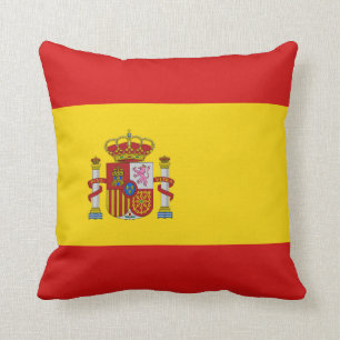 Coussin du drapeau espagnol x