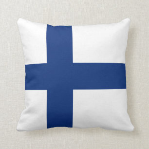 Coussin du drapeau finlandais x