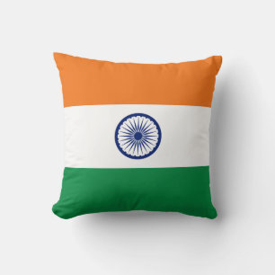 Coussin du drapeau indien x