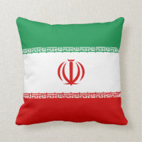 Coussin du drapeau iranien x