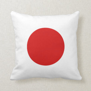Coussin du drapeau japonais x