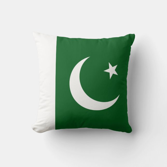 Coussin du drapeau pakistanais x (Recto)
