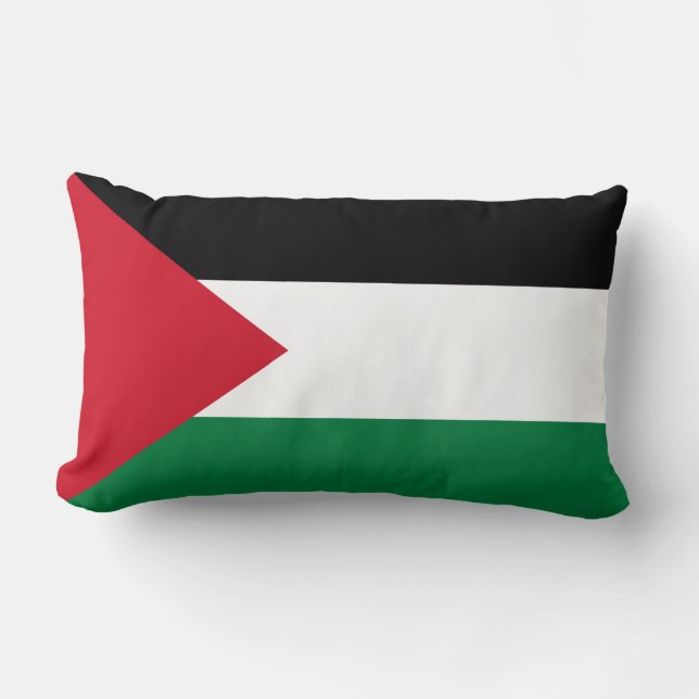 Coussin du drapeau palestinien (Recto)