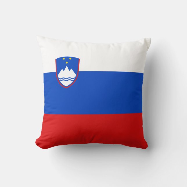 Coussin du drapeau slovène x (Recto)
