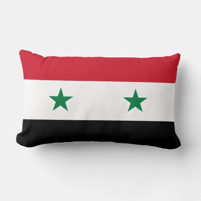 Coussin du drapeau syrien (Recto)