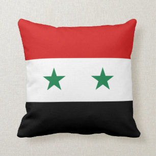 Coussin du drapeau syrien x