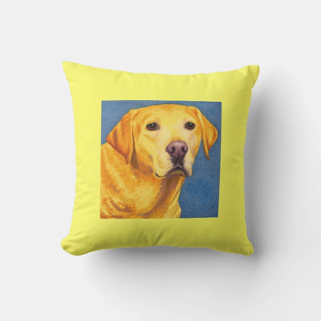 Coussin du Laboratoire Jaune - "Mixsy" (Recto)