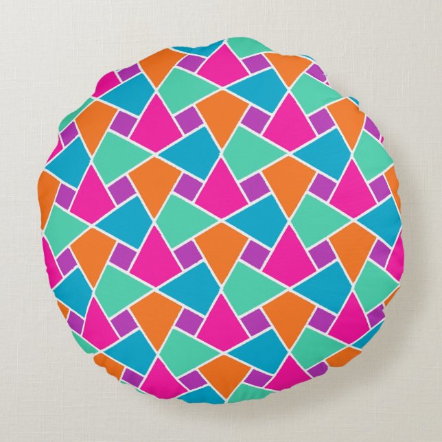 Coussin du Rond du Motif islamique traditionnel (Dos)