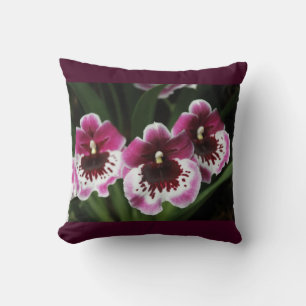 Coussin du trio orchidée