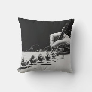 COUSSIN DUCKS DANS UNE LIGNE