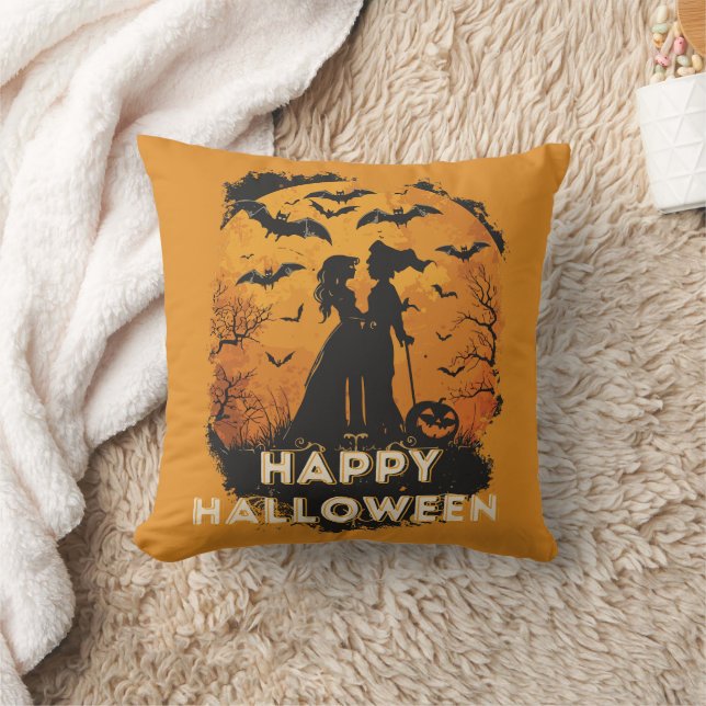 Coussin Duo d'Halloween (Couverture)