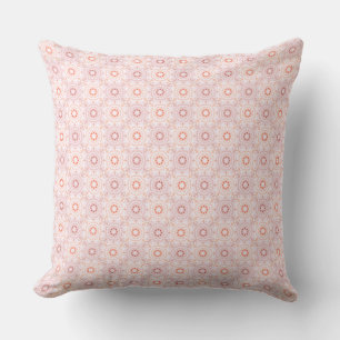Coussin Dusky Pink Pastels Printemps Rouge Dopamine Décor 