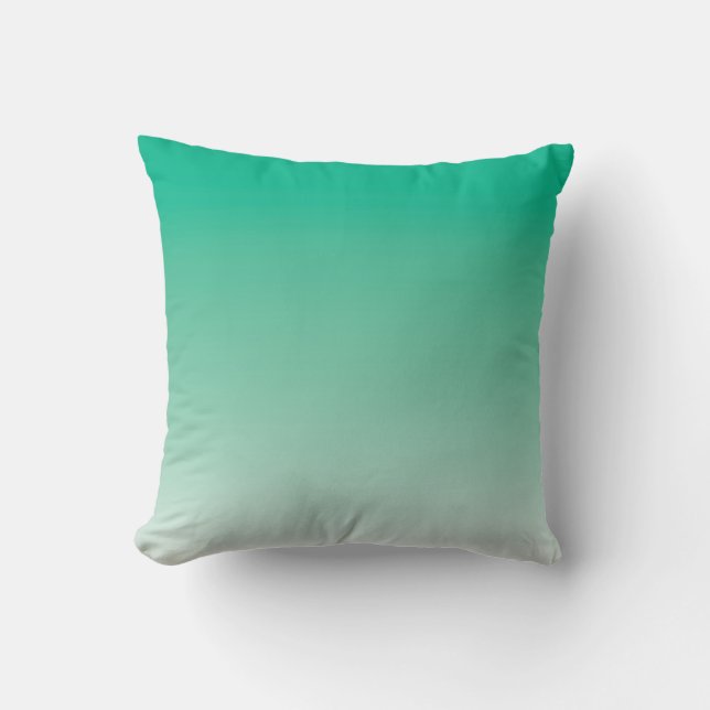 Coussin Dye Mist Emerald (Recto)