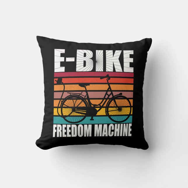 Coussin E-Bike Freedom Machine (Recto)