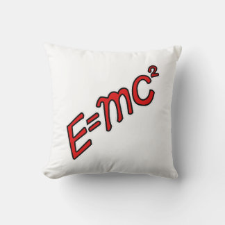Coussin E = mc² – Genius Mode On