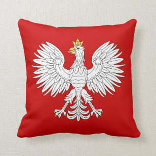 Coussin Eagle polonais